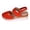 Orange, variant on Women's We𝖽ge Espadrilles S𝗅ip On Slingback Sandals Round Toe Wide Width Slippers Summer Fashion Casual Slides Comfortable Breathable Slippers Non-S𝗅ip Walking Sandalias
