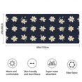 thumbnail image 3 of Pioneer Flower Floral Print Pattern Bathroom Rugs Mat, Non Slip Microfiber Bathroom Rug with Rubber Backing, Soft Mats for Bathroom Floor Tub Shower, 24"x60", 3 of 5
