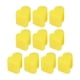 thumbnail image 4 of Almohadillas de silicona para trompa Alto, válvulas rotativas resistentes al ruido, accesorios de herramientas de práctica de pistón para bombardino, 4mm Amarillo, 4 of 10