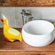 thumbnail image 5 of Cerámica Amarilla Pato Jabonera con Estantería para Baño, 5 of 6