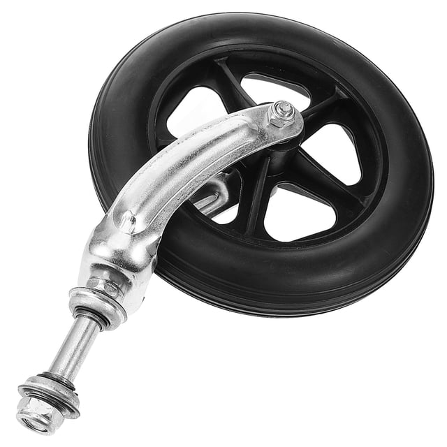Tineasur Ensemble de Roulements de Roue avant pour Roues de Fauteuil Roulant avec Support de Fourche Noir