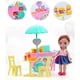 thumbnail image 3 of Miniatura Deluxe Baby Girl Doll Ice Cream Cart Set Con Suministros Diarios Juguete Interactivo Para Sunnimix Los niños pretenden jugar juguetes, 3 of 8