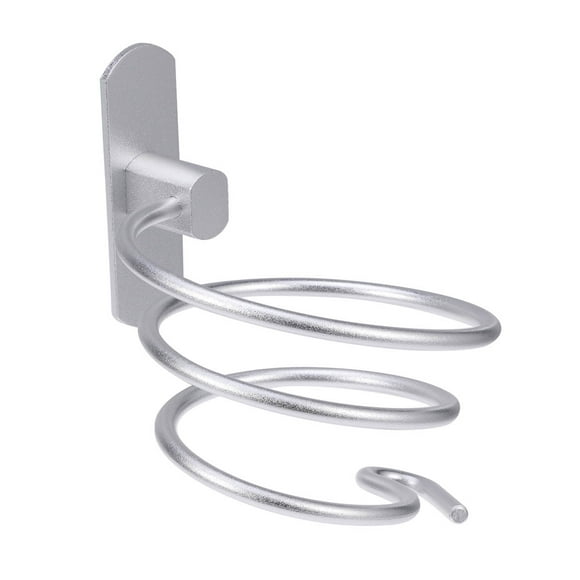 EeaseMX 1 soporte de aluminio para secador de pelo, montaje en pared, para baño.