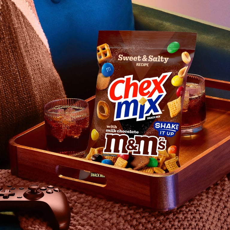 Chex Mix Sweet and Salty Snack Mix, with M&Ms Milk Chocolate