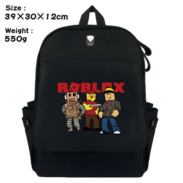 Roblox circundante para estudiantes de escuela primaria, mochila escolar para niños, mochila reductora de carga, bolsa de viaje de alta calidad