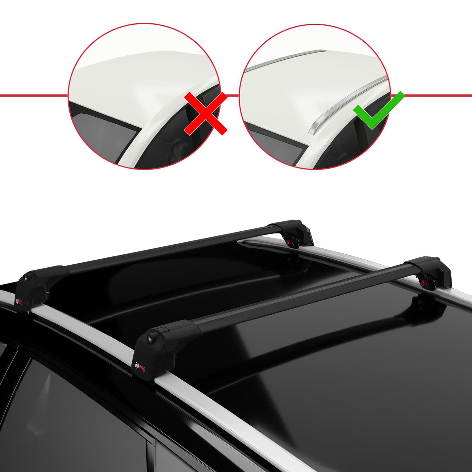 Roof Rack Bars BMW 3 Series Touring 2012-2019 (F31) | Goode Leisure - View #7