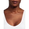 thumbnail image 2 of No Boundaries Juniors' Textured V-Neck Longline Brami, 2 of 4