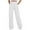 White, variant on Gmluru Women's Lounge Pants Solid Color Casual Straight Leg Wide Leg Drawstring Pocket Sweatpants Workout Comfy Jogger Coffee S-2XL