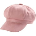 thumbnail image 3 of CoCopeaunts Octagonal Newsboy Cap for Women Autumn Winter Korean Fashion Beret Warm Painter Cap Retro British Style Unisex, 3 of 7