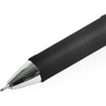 thumbnail image 3 of Pentel Energel BLN75 Retractable Gel Ink Rollerball Pen - 0.5mm - 54% Recycled - Black - Pack of 6 in Pillow Packaging, 3 of 4