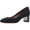 Black Crepe Elastic, variant on Women Donald Pliner Corin Block-Heel Pumps Variety B4HP (US 9,Black)