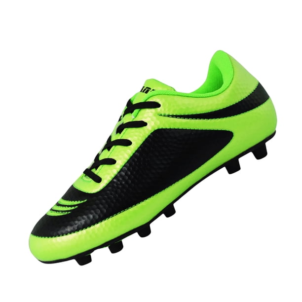 Botines de fútbol Vizari USA Firm Ground Athletic, color verde y negro