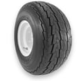 RubberMaster 18.5x8.50-8 6 Ply Highway Rib Tire and 5 on 4.5 Stamped ...