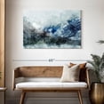 thumbnail image 3 of Elephant Stock Ice Landscape Abstract Wall Art - Horizontal Canvas Wall Art - Living Room Wall Decor - Abstract Canvas - Gray And Blue Decor - 45" x 30", 3 of 8