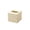 Beige, variant on Fareti Tissue Box Holder with Circular Wide Mouth Design, Desktop Refillable Tissue Storage Container for Home Office Car, 4.5x4.5x3.9 Inch