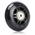 thumbnail image 4 of 8 Pcs Patins à Roulettes Roue Non Clignotante Roue de Patin 70X24mm Roulement Accessoires de Patin Antidérapants, 8 x Roues de Patins en Ligne, Noir, 4 of 6