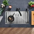 thumbnail image 2 of Blanco 235968 Quatrus 28-1/2" L X 14-1/2" W Stainless Steel Basin Rack - Stainless Steel, 2 of 2