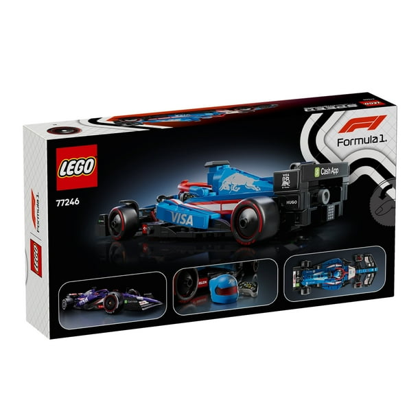 【美品】QUICK PACK 9【GRAY WHITE】 LEGO Speed Champions Visa Cash App RB VCARB 01 F1 Race Car Model