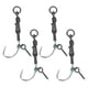 thumbnail image 1 of Aparejo de carpa, Pesca de carpa Ronnie Rig Pesca de carpa Ronnie Rig Anzuelos de pesca impulsados por el rendimiento, 1 of 9
