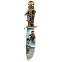 The Bradford Exchange The Cowboy John Wayne Collectible Knife Replica by David Sutton 10.5-inches