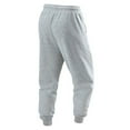 thumbnail image 5 of zbxnLI Men's Sweatpants Cinch Bottom Elastic Waist Drawstring Pants Athletic Jogger Pants Workout Running, 5 of 8