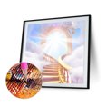 thumbnail image 2 of Pintura de diamante 5D DIY Kit de taladro redondo completo Heaven Door Art Decoration (dg459) FLhrweasw Nuevo, 2 of 9