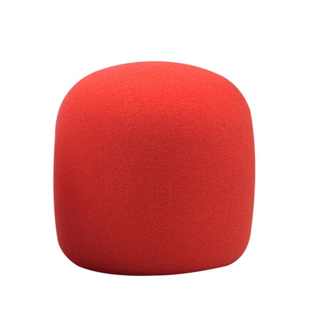 Seitruly Nueva funda de espuma para micrófono a prueba de polvo y viento, esponja de espuma para auriculares, funda para micrófono, negra, para Cables de audio/vídeo Numero 3