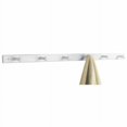 thumbnail image 1 of InterDesign 91529 6 Crochet Support Mural&44; Blanc, 1 of 10