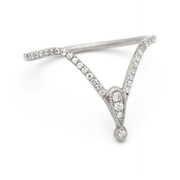 Cloud Jewelry Moissanite Emerald Cut 1.6 Ct White Diamond Ring - 14K White Gold Plated Simple Solitaire Ring - Engagement Wedding Jewelry for Women's