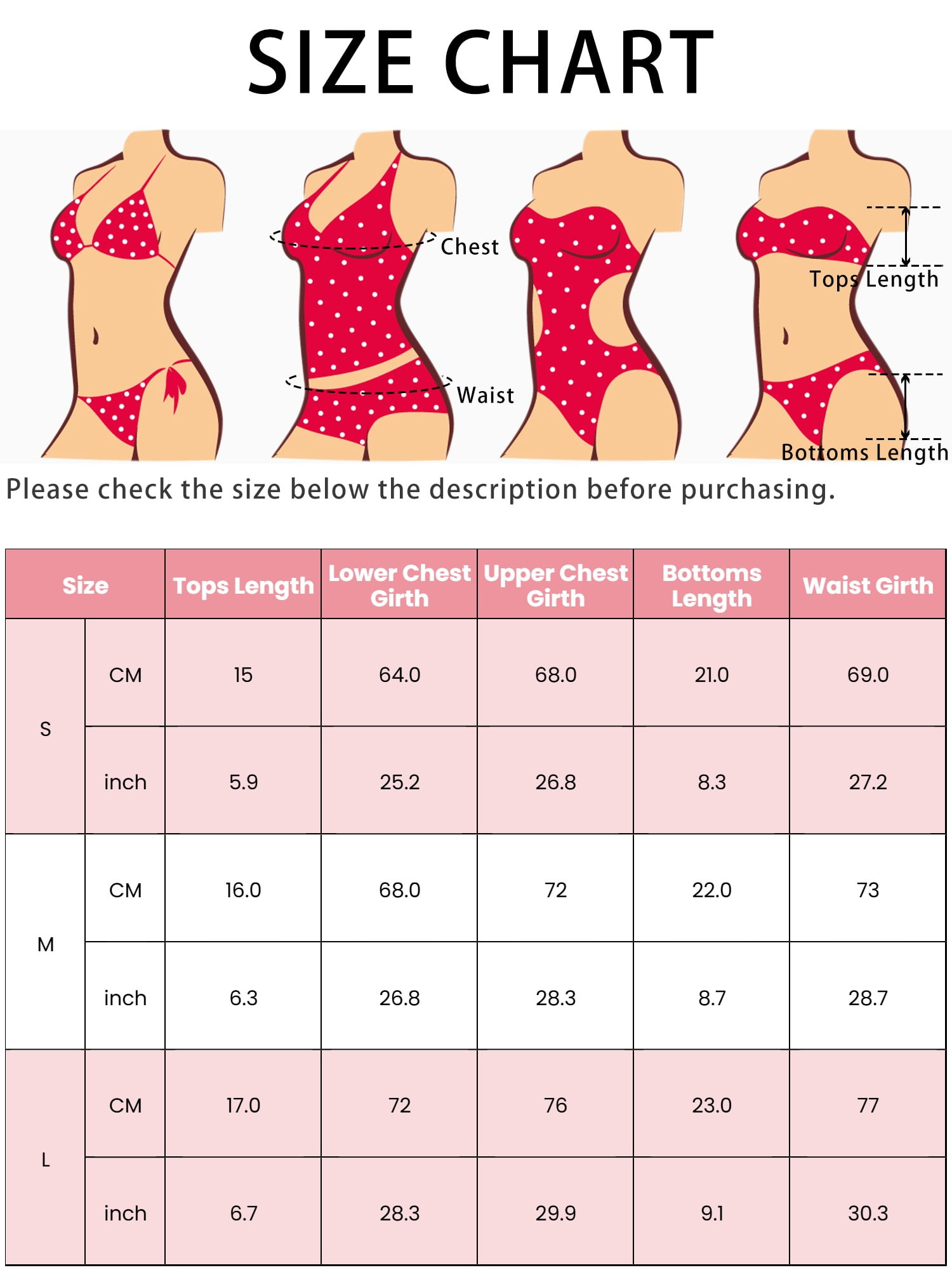 DARING DIVA Women's Bikini Sets, Ribbed Bowknot 2 Pieces Swimwear S Hot Pink
