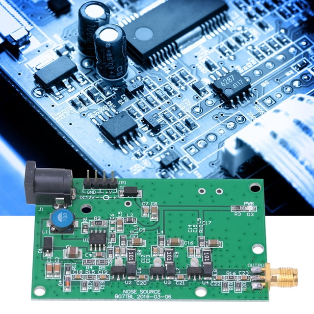 Interferencia de fuente de ruido de 12 V CC Generador externo de espectro simple Seguimiento de fuente