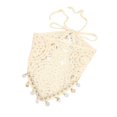 thumbnail image 3 of Head Bands Gsakboxl Women Crochet Knitted Headscarf With Shell Decor Elegant Summer Headwrap Headbands Hair Accessories White, 3 of 8