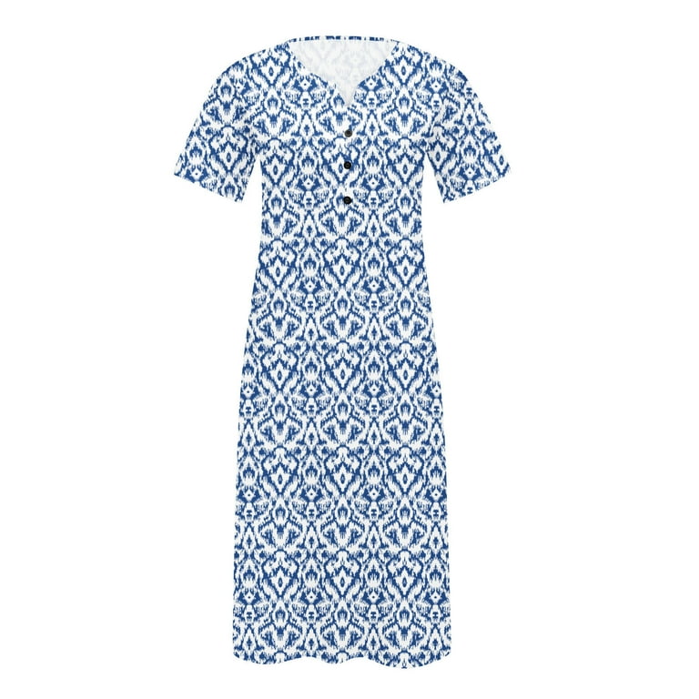 Casual Geometric Printing V Neck Printed Dress Dresses Casual Geometric Printing V Neck Printed Dress Dresses
