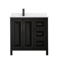thumbnail image 4 of Wyndham Collection Wcv252536s-Qtz-Unsmxx Daria 36" Free Standing Single Basin Vanity Set -, 4 of 7