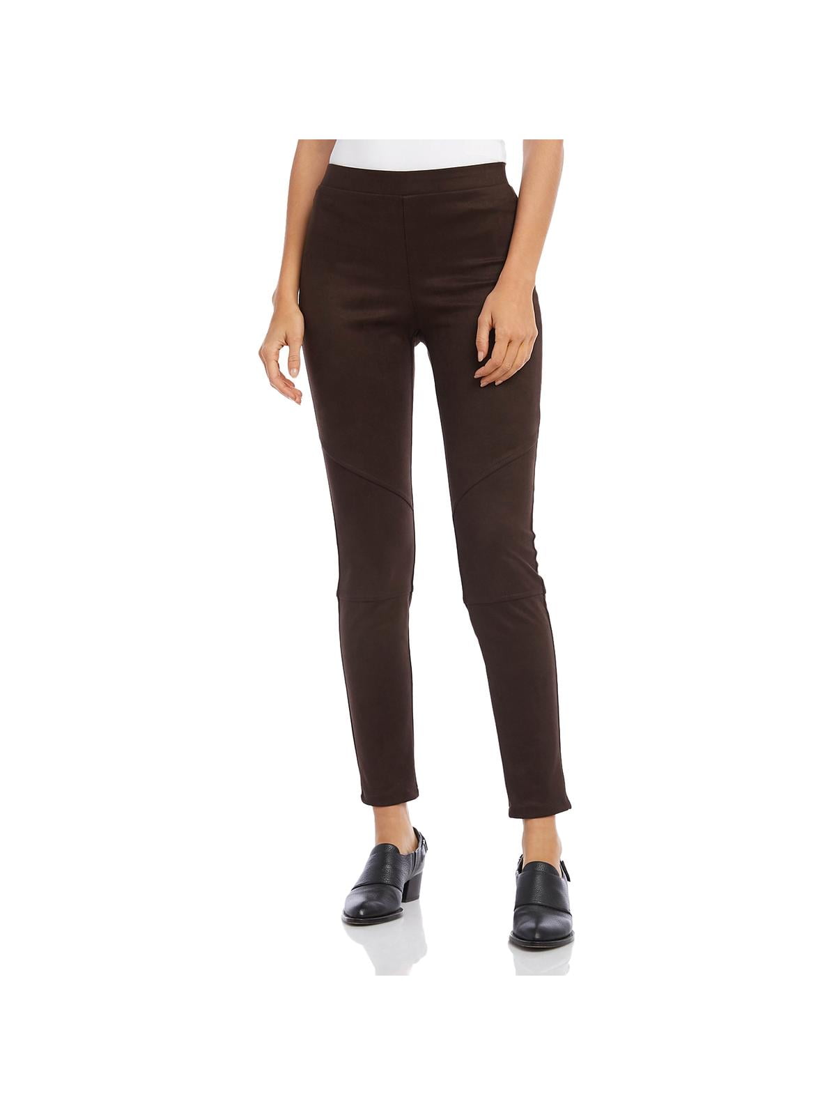 Karen Kane Womens Faux Suede Moto 