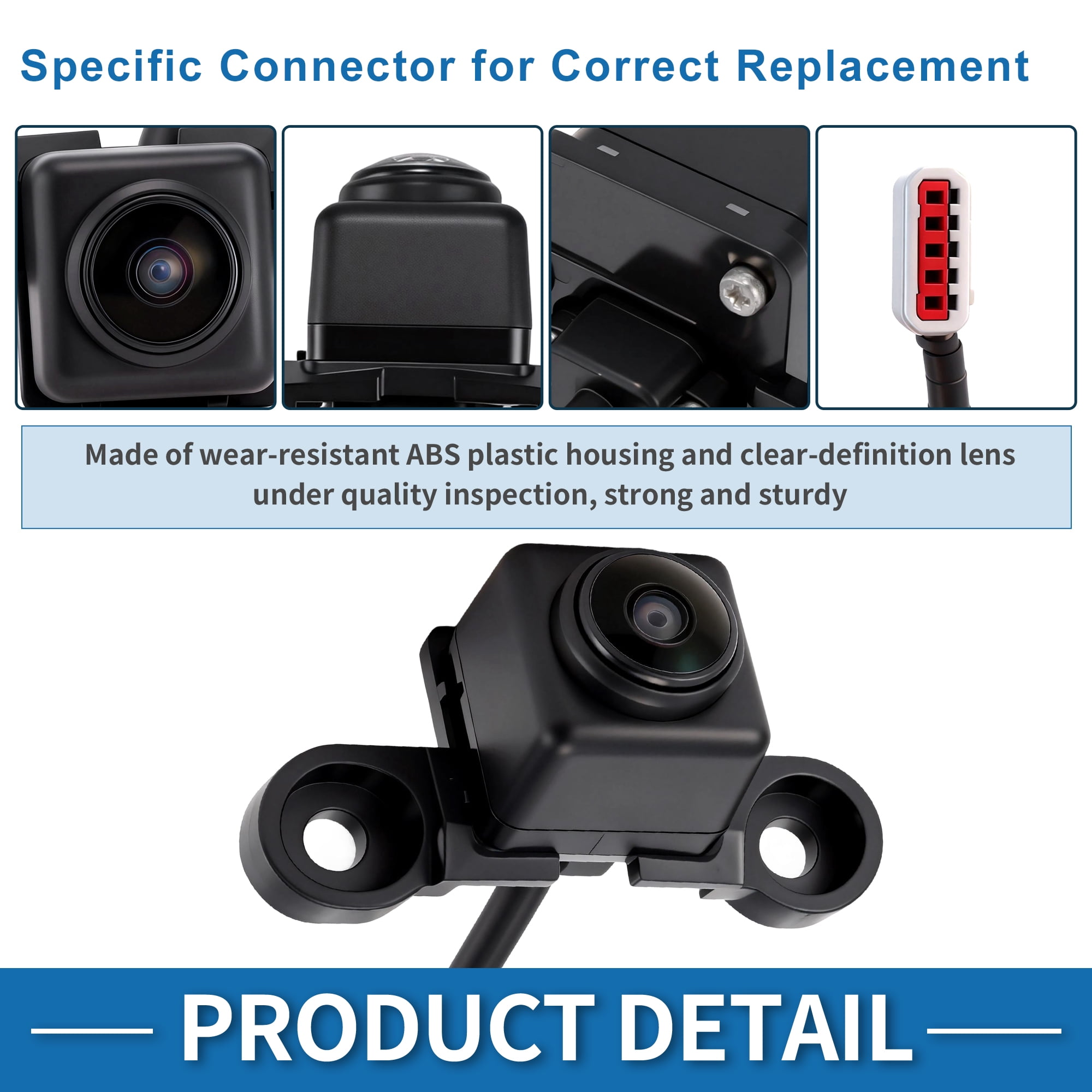 Unique Bargains Front View Park Assist Camera Replacement for Cadillac CTS 2014-2019