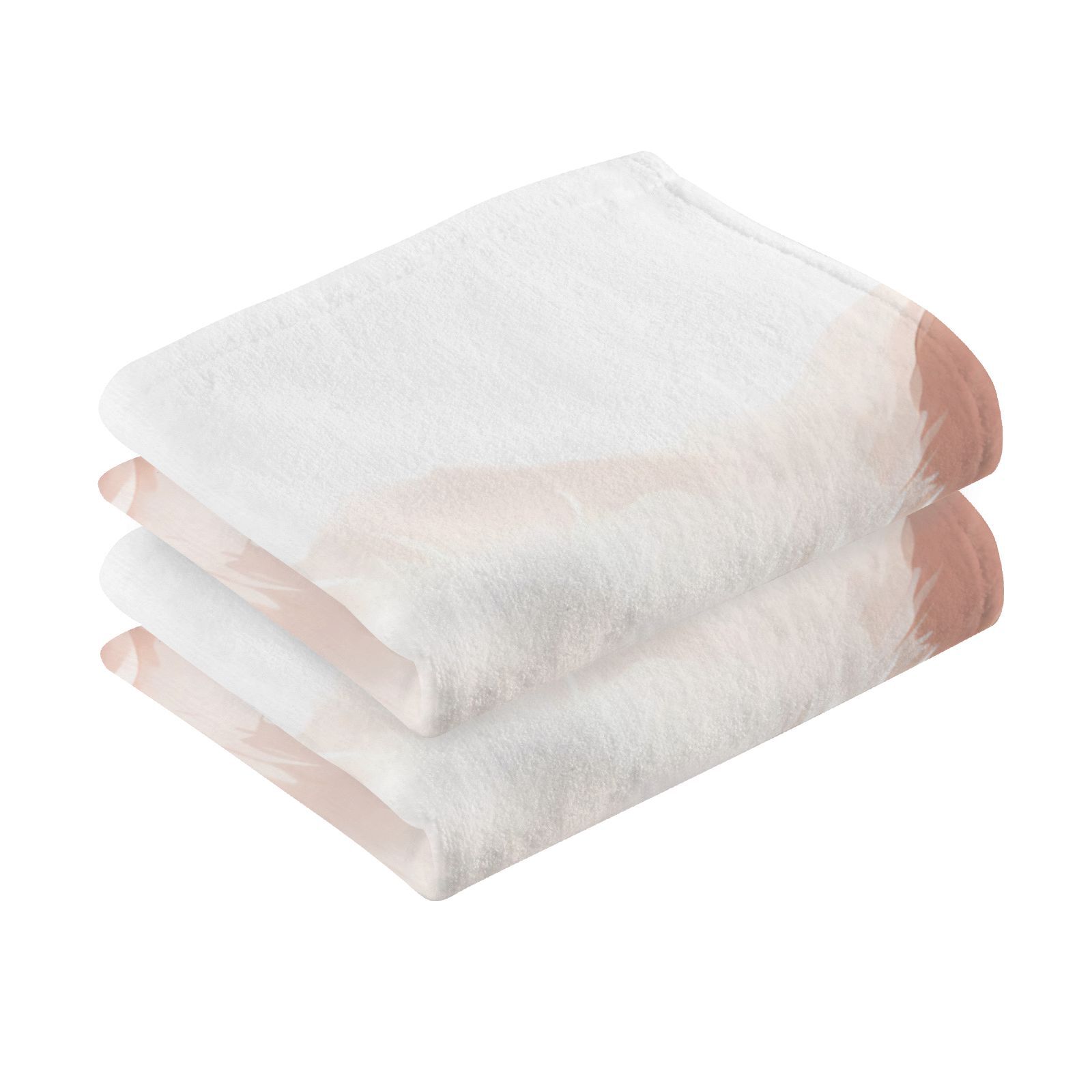 Piggy Pig Hand Towel Bath Towels Face Towels Cotton Absorbent for Home Hotel Spa Swimming Yoga Sports Decorative Towel Set of 2