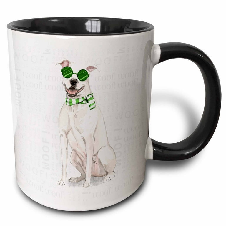 Bull Terrier Dishwasher Safe Microwavable Ceramic Coffee Mug 15 oz