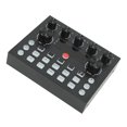 thumbnail image 1 of Tarjeta de sonido en vivo mini tablero mezclador de sonido Ajuste de volumen Canal dual para juegos para teléfono móvil para computadora portátil para karaoke ANGGREK Otros, 1 of 8