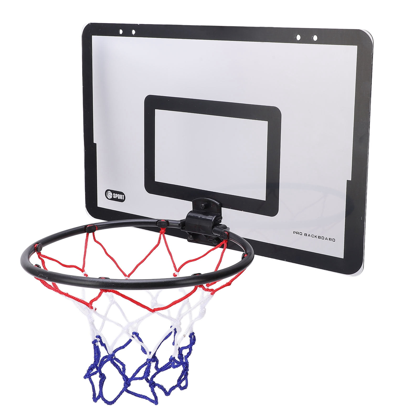 Indoor Basketball Hoop Game, Psychological Shaping High Toughness Small Basketball Hoop Set Foldable Storage With Buffer For Exercise