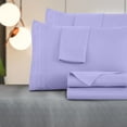 thumbnail image 4 of Lux Decor Collection Bed Sheets, High GSM 4 Piece Microfiber Twin XL Sheets Set, 16" Deep Pocket Bed Sheet - Lavender, 4 of 4