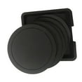 thumbnail image 1 of veasfak 7x Table Coaster Set Heat Resistant Placemat Holder for Home Kitchen black, 1 of 9