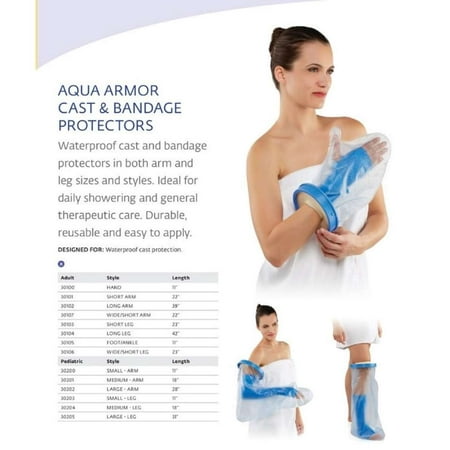 DJO Bell-Horn Aqua Armor Cast And Bandage Protector Adult Long Leg 42" (30104)