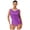 Purple, variant on Xnihocha Women's Rumba Samba Latin Jazz Dance Leotard Sleeveless Fringe Shiny Bodysuit Ballroom Red L