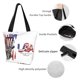 thumbnail image 4 of Fotbe Patriotic Skull Art Bolsa de Playa con Estampado, Bolsa de Hombro, Bolsa de Mano Espaciosa, Bolsa de Viaje Ligera, Bolsa de Compras Versátil, 4 of 6
