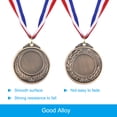 thumbnail image 4 of Uxcell Gold Award Medals, Blank  Style Winner Medals with Neck Ribbon, Copper 12Pcs, 4 of 7