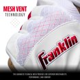 thumbnail image 5 of Franklin Sports MLB Baseball Batting Gloves - Shok-Sorb X Batting Gloves for Baseball + Softball - Adult + Youth Padded Non-Sting Pair - White + Red Chrome - Adult Small, 5 of 8