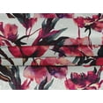 thumbnail image 4 of oneOone Tissu en Velours Rouge à Fleurs pour Robe Tissu Imprimé au Mètre 58 Pouces de Large, 4 of 4