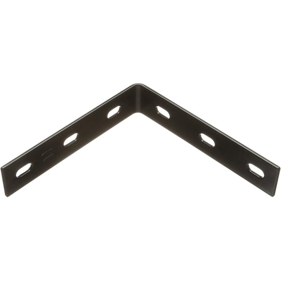 Spectrum Brands Corner Brace N351-465 - Steel, Black - 7.1-Inch