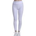 thumbnail image 1 of Leggings casuales para mujer Levantamiento de cadera Pantalones deportivos sexy para deportes de gimnasia (Blanco S) Likrtyny Para Estrenar, 1 of 9